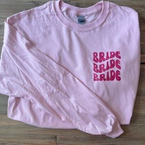 Women’s Pink Bride Bachelorette Shirt
